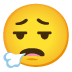 😮‍💨 face exhaling display on Google